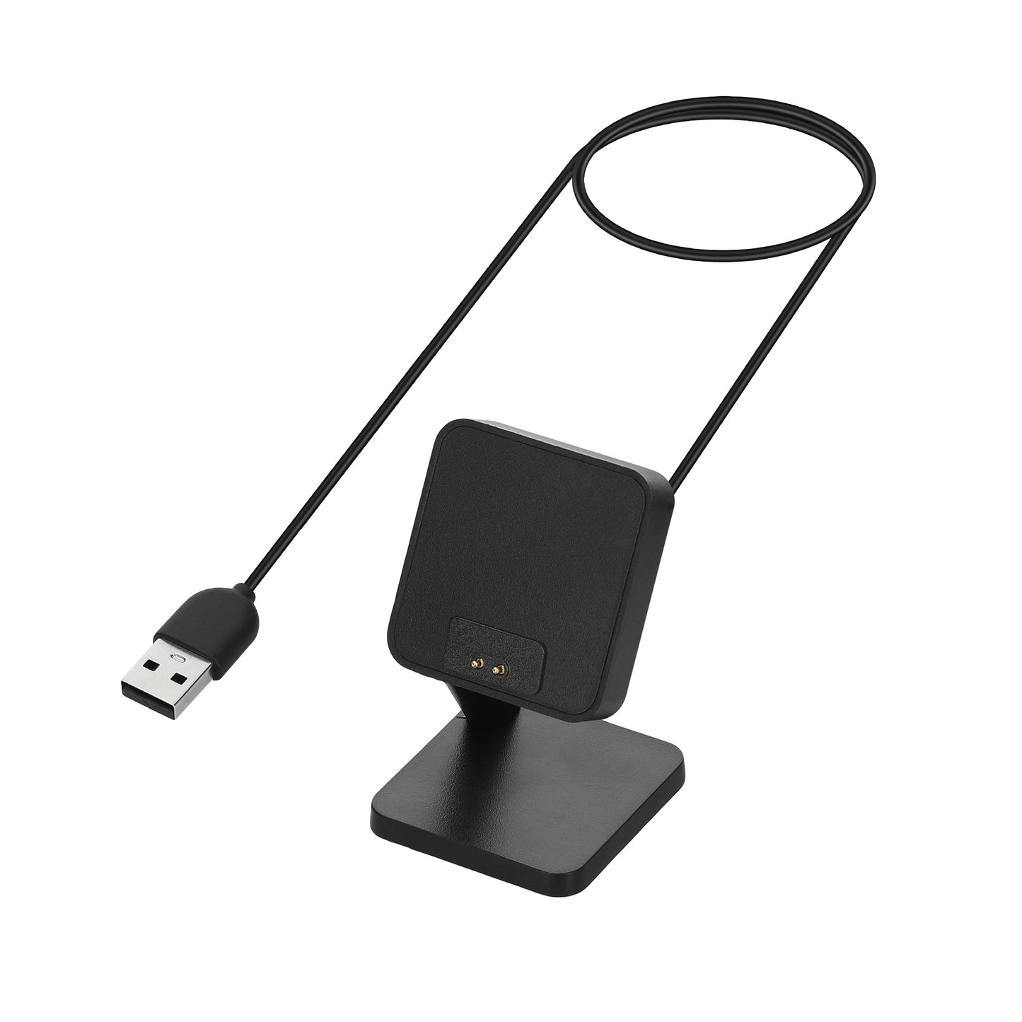 kwmobile USB Ladegerät kompatibel mit Xiaomi Redmi Band 2 USB Kabel Charger Stand Smart Watch Ladestation Docking Station Ladekabel mit Standfunktion