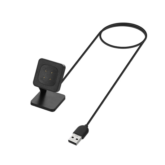 Ladegerät für Fitbit Versa 4 / Sense 2 / Versa 3 / Sense - Schwarz - Elektronik