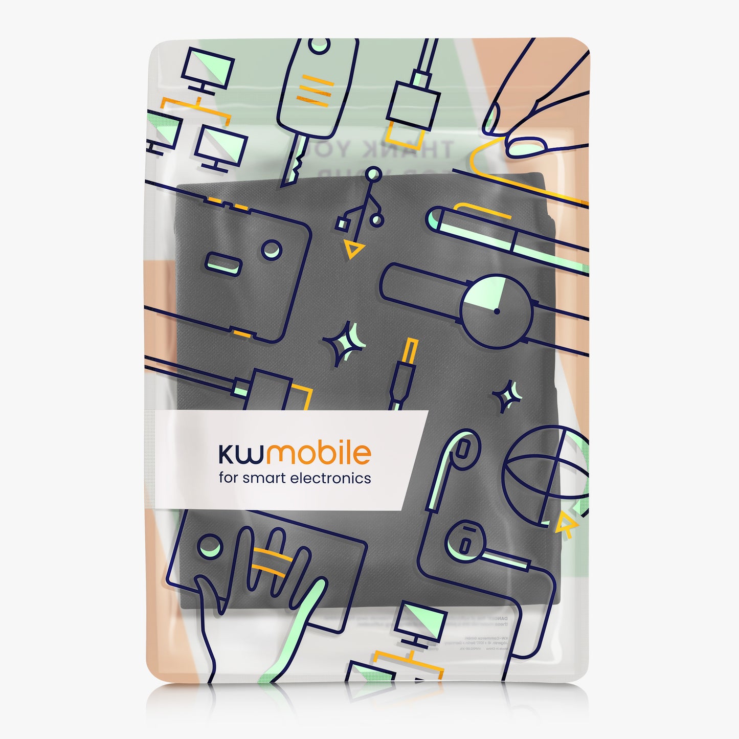 kwmobile Schutzhülle kompatibel mit Samsung Smart Monitor 32" (M8 / M7 / M5) - Hülle PC Bildschirm - Computer Cover Case