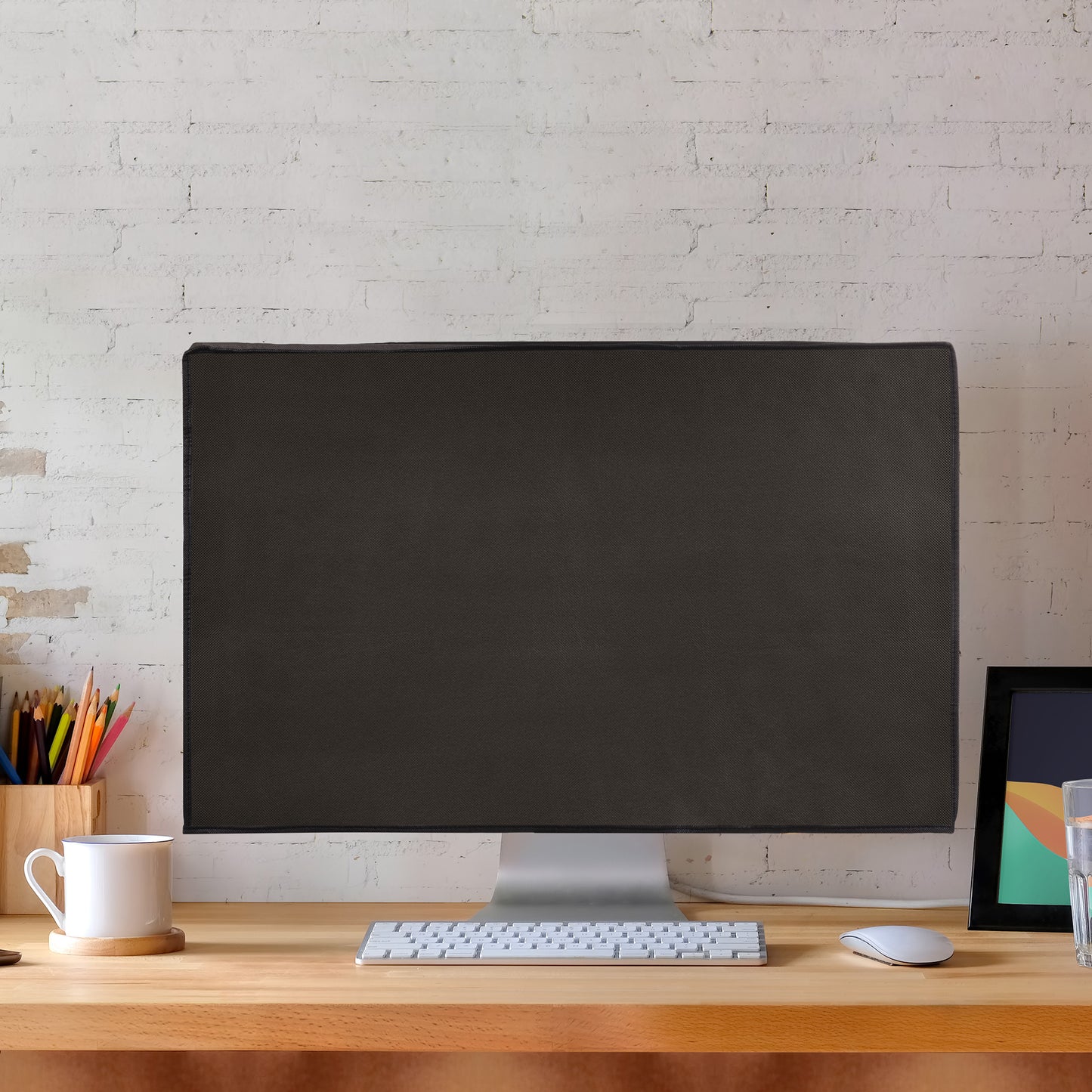 kwmobile Schutzhülle kompatibel mit Samsung Smart Monitor 32" (M8 / M7 / M5) - Hülle PC Bildschirm - Computer Cover Case