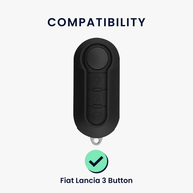 Silikon Hülle kompatibel mit Fiat Lancia Autoschlüssel