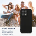 kwmobile Handyhülle für HONOR X8a Hülle weiches Handy Silikon Case Schutzhülle Cover