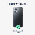 TPU Hülle für Blackview A85 in Schwarz matt
