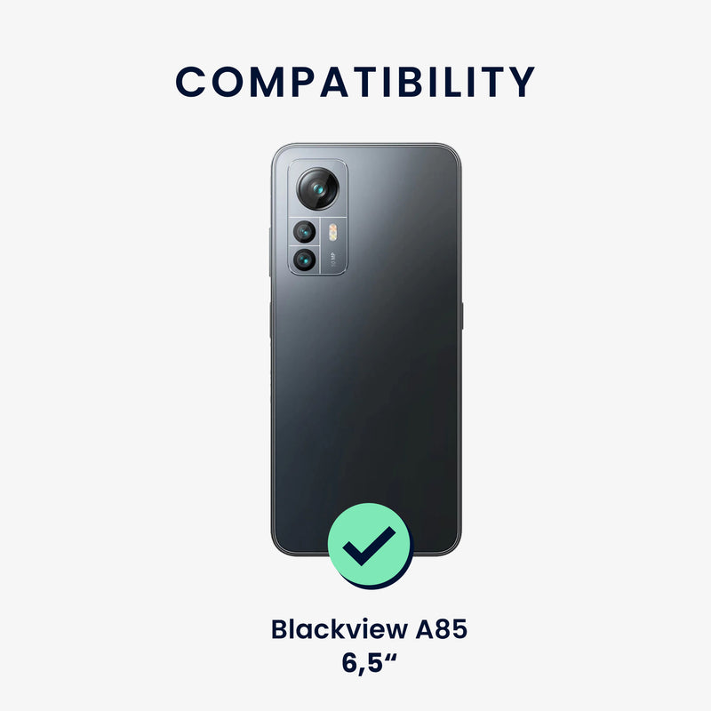 TPU Hülle für Blackview A85 in Schwarz matt