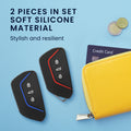 kwmobile Autoschlüssel Cover kompatibel mit VW Golf 8 3-Tasten Autoschlüssel Hülle