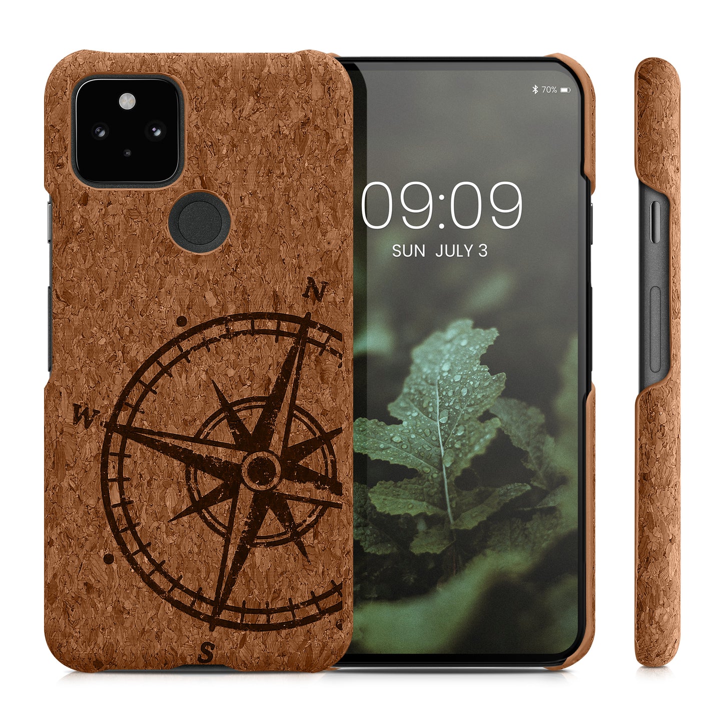 Kork Hülle kompatibel mit Google Pixel 5