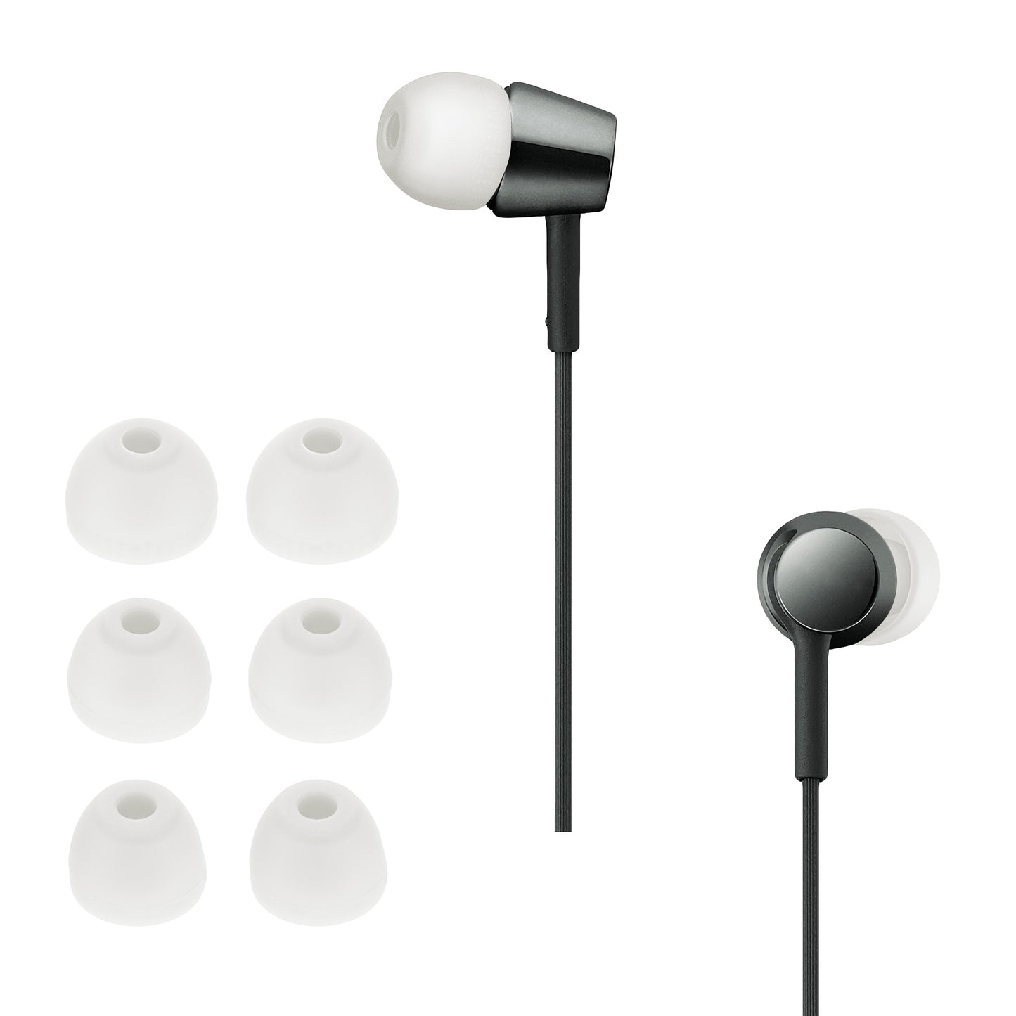 kwmobile Polster kompatibel mit Sony WI-C300 / WI-C400 / MDR-XB55AP / MDR-EX155AP