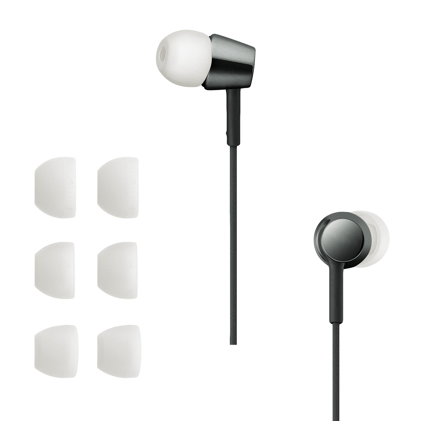 kwmobile Polster kompatibel mit Sony WI-C300 / WI-C400 / MDR-XB55AP / MDR-EX155AP