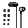 kwmobile Ersatzpolster kompatibel mit Sennheiser CX 300S / CX 6.00BT / Momentum In-Ear - 4 Größen - Ersatz Ohrstöpsel In-Ear Kopfhörer - Polster