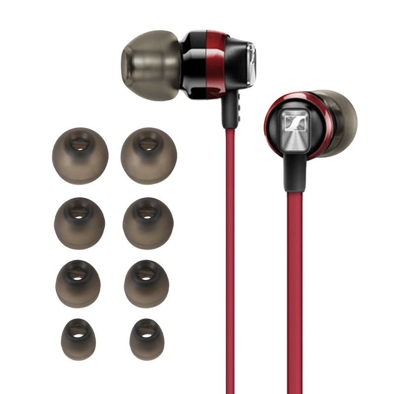 kwmobile Ersatzpolster kompatibel mit Sennheiser CX 300S / CX 6.00BT / Momentum In-Ear - 4 Größen - Ersatz Ohrstöpsel In-Ear Kopfhörer - Polster