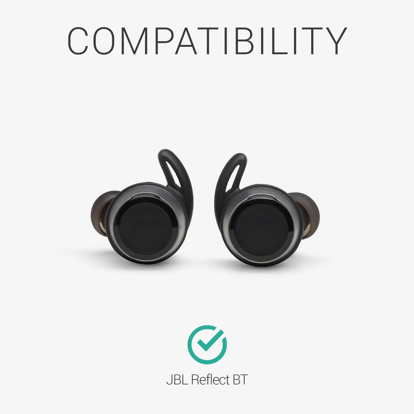 kwmobile 6 Ohrhalter kompatibel mit JBL Reflect BT
