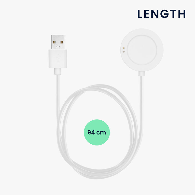 kwmobile USB Kabel Charger kompatibel mit Xiaomi Watch S2 Ladekabel Smart Watch Ersatzkabel Fitnesstracker Aufladekabel