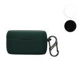 kwmobile Hülle kompatibel mit Jabra Evolve 2 Buds Kopfhörer - Silikon Schutzhülle Etui Case Cover Schoner in Dunkelgrün Dunkelgrün  