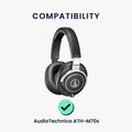 kwmobile Ohr Polster für AudioTechnica ATH-M70x Ohrpolster Ersatz Ohrpolster Kopfhörer Ersatzteile Kopfhörer Ersatzpolster Over Ear Headphones