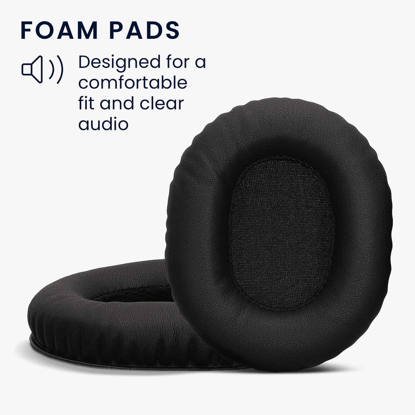 kwmobile Ohr Polster für AudioTechnica ATH-M70x Ohrpolster Ersatz Ohrpolster Kopfhörer Ersatzteile Kopfhörer Ersatzpolster Over Ear Headphones