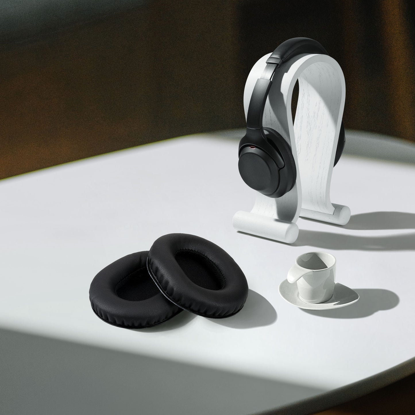 kwmobile Ohr Polster für AudioTechnica ATH-M70x Ohrpolster Ersatz Ohrpolster Kopfhörer Ersatzteile Kopfhörer Ersatzpolster Over Ear Headphones
