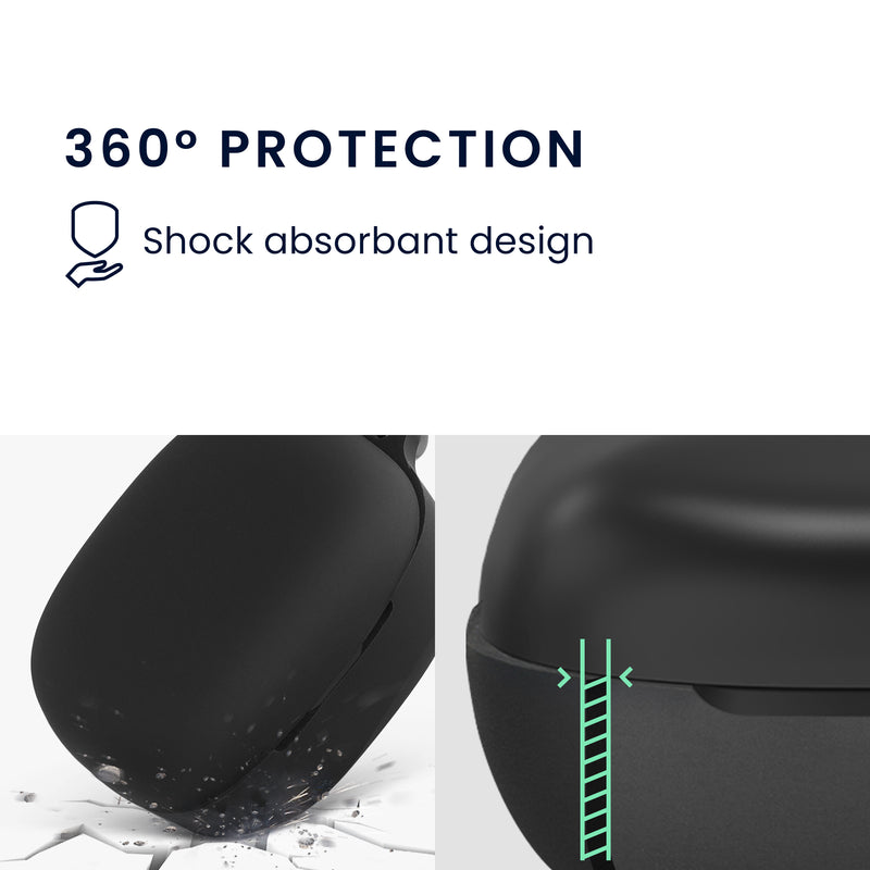 kwmobile Hülle kompatibel mit EarFun Air Pro 3 Kopfhörer Case Schutzhülle