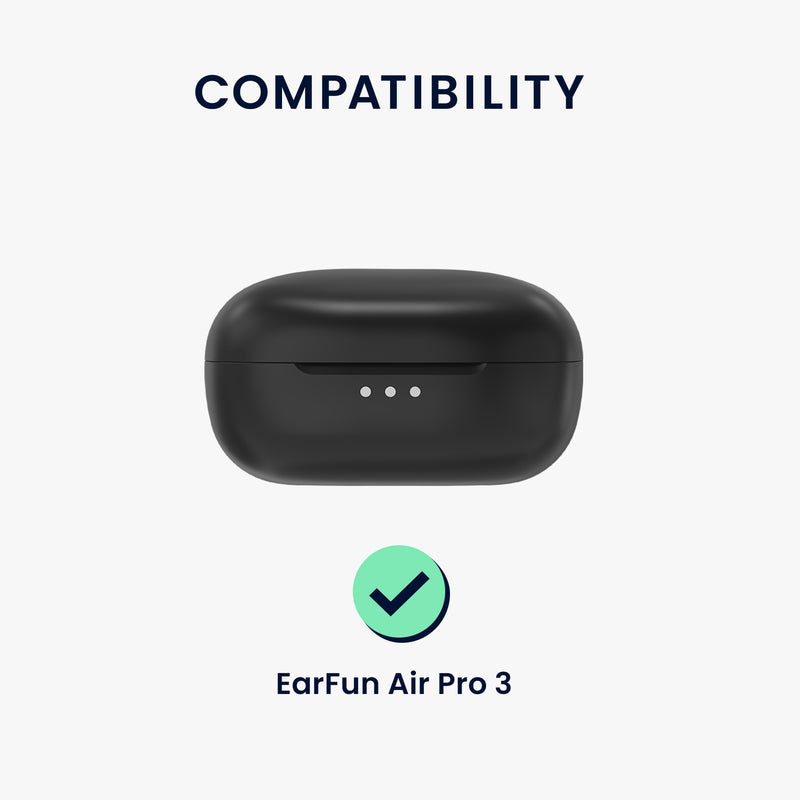kwmobile Hülle kompatibel mit EarFun Air Pro 3 Kopfhörer Case Schutzhülle