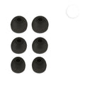 kwmobile 6x Polster kompatibel mit Sony WI-1000XM2 - 3 Größen - Silikon Ohrstöpsel In-Ear Kopfhörer Grau  