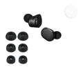 kwmobile 6x Polster kompatibel mit JBL Tune 130 NC TWS - 3 Größen - Silikon Ohrstöpsel In-Ear Kopfhörer Weiß  