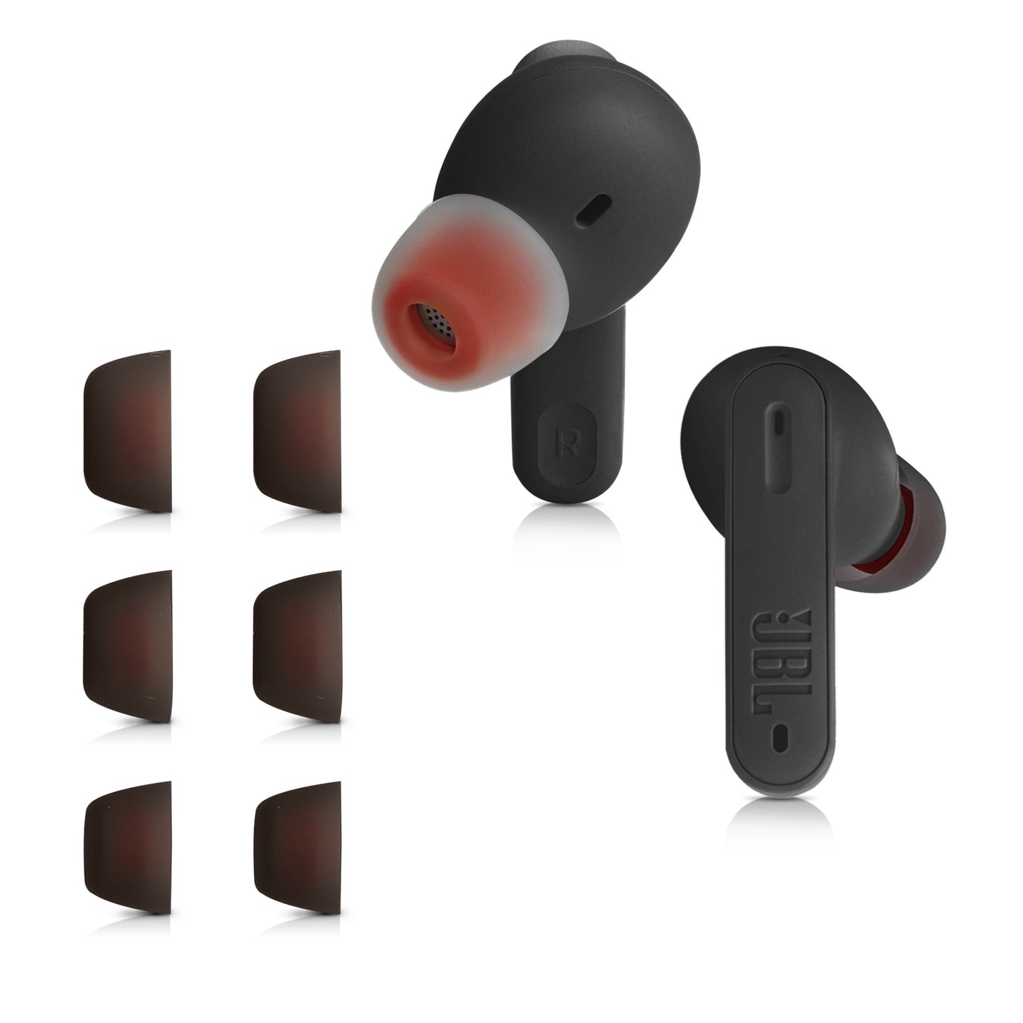kwmobile Polster kompatibel mit JBL Tune 230 NC TWS / T230NC