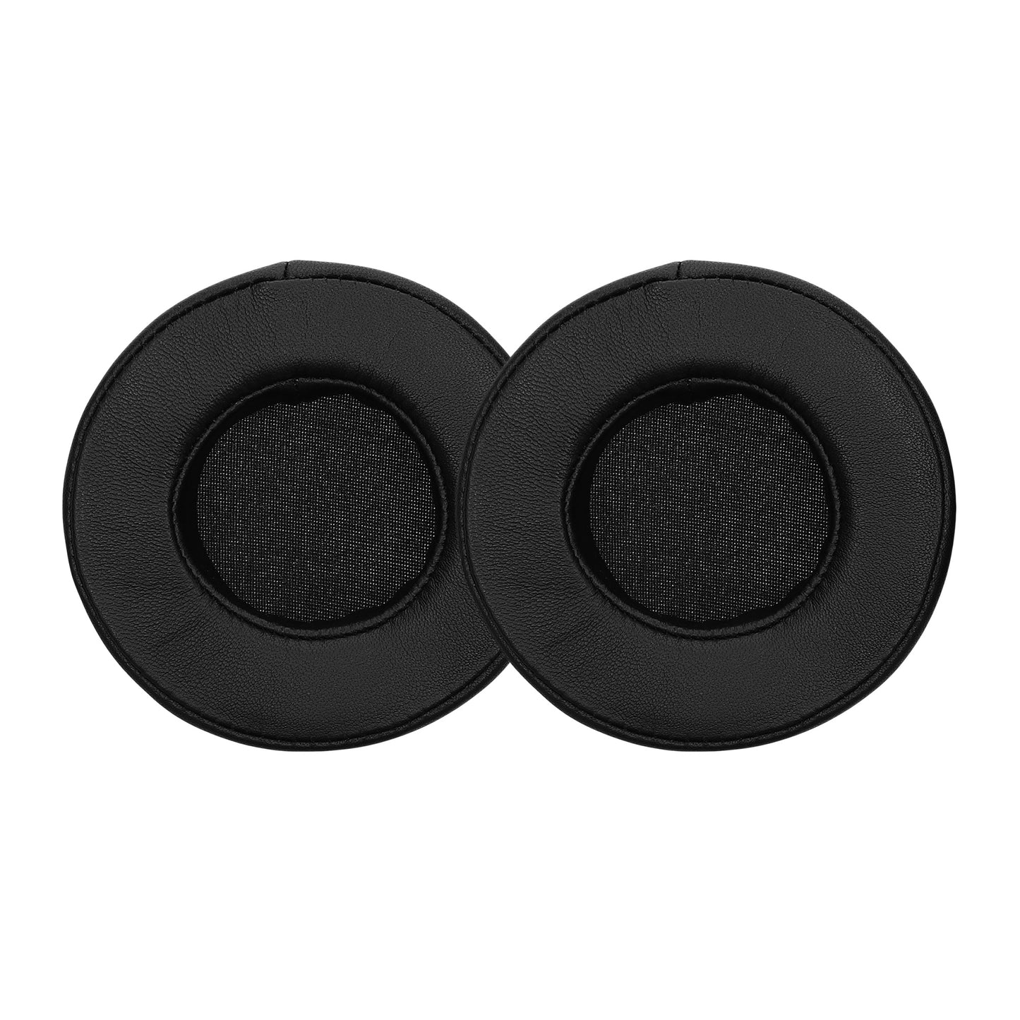 kwmobile 2x Ohr Polster kompatibel mit beyerdynamic DT 880 - Kopfhörer Ohrpolster aus Schafsleder - Leder Polster für Over Ear Headphones Schwarz  