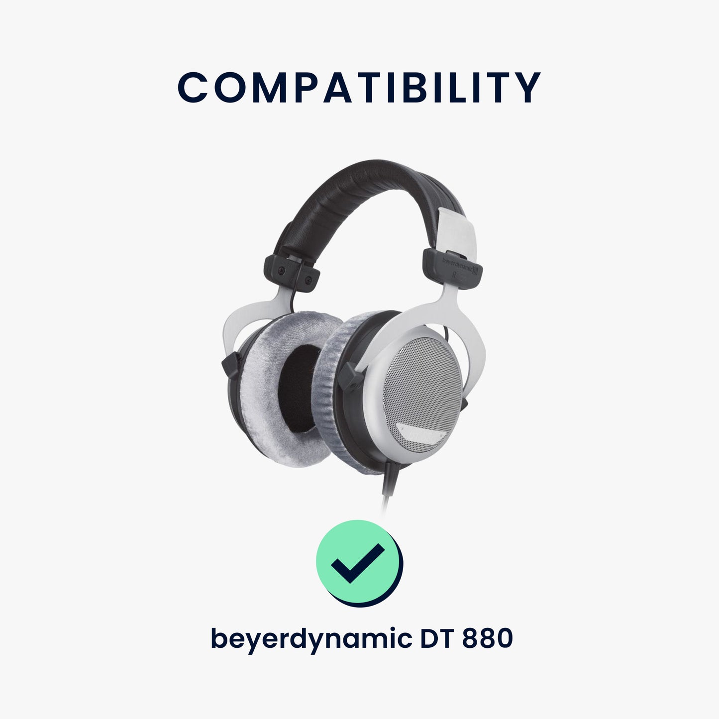 2x Ohr Polster für beyerdynamic DT 880