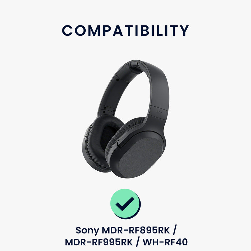 kwmobile Ohr Polster für Sony MDR-RF895RK / MDR-RF995RK / WH-RF40 Ohrpolster Ersatz Ohrpolster Kopfhörer Ersatzteile Kopfhörer Ersatzpolster für Over Ear Headphones