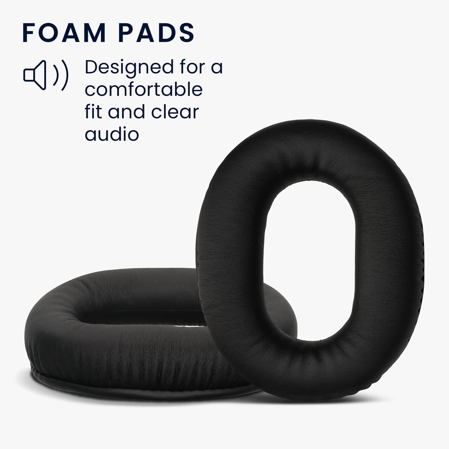 kwmobile Ohr Polster für Sony MDR-RF895RK / MDR-RF995RK / WH-RF40 Ohrpolster Ersatz Ohrpolster Kopfhörer Ersatzteile Kopfhörer Ersatzpolster für Over Ear Headphones