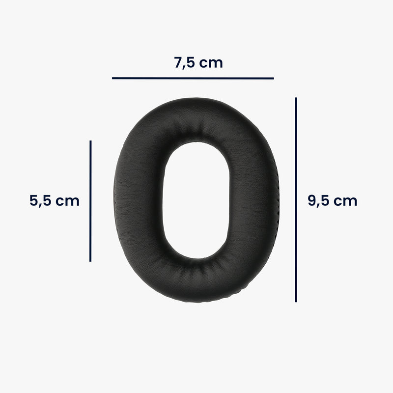 kwmobile Ohr Polster für Sony MDR-RF895RK / MDR-RF995RK / WH-RF40 Ohrpolster Ersatz Ohrpolster Kopfhörer Ersatzteile Kopfhörer Ersatzpolster für Over Ear Headphones