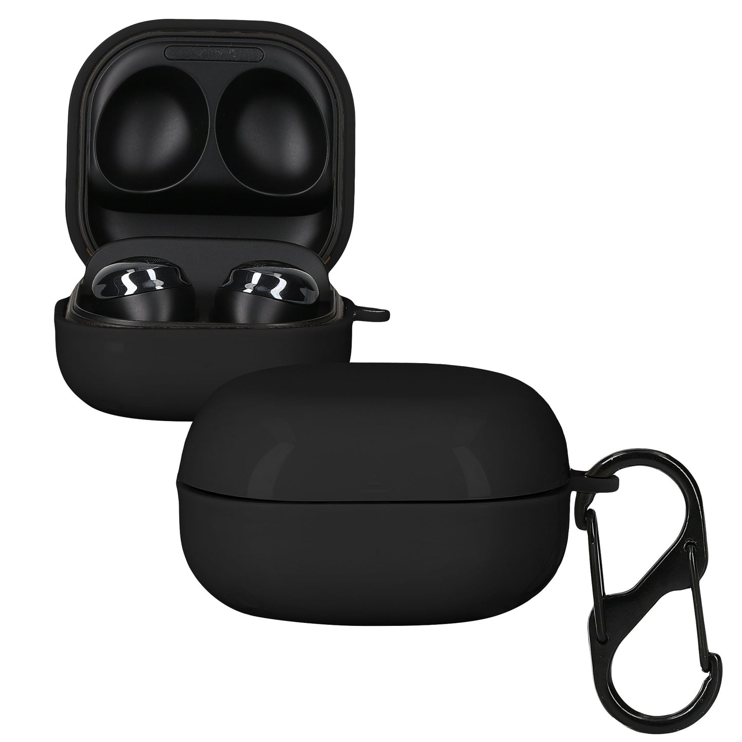 kwmobile Hülle kompatibel mit Samsung Galaxy Buds 2 Pro / Buds 2 / Buds Live Hülle - Schutzhülle für Kopfhörer - Cover