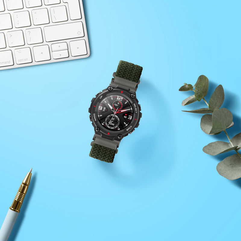 kwmobile Armband kompatibel mit Huami Amazfit T-Rex / T-Rex Pro Fitnesstracker Sportarmband Band Innenmaße von