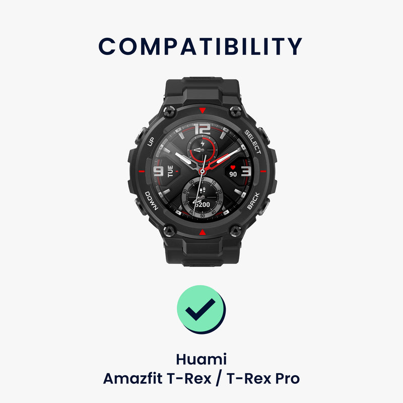 kwmobile Armband kompatibel mit Huami Amazfit T-Rex / T-Rex Pro Fitnesstracker Sportarmband Band Innenmaße von