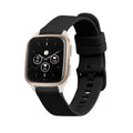 kwmobile Silikon Uhrenarmband für Garmin Venu Sq 2 Music / Sq 2 / Vivoactive 6 / Vivoactive 5 Armband Ersatzarmband für Fitnesstracker Wechselarmband Smartwatch