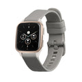 kwmobile Silikon Uhrenarmband für Garmin Venu Sq 2 Music / Sq 2 / Vivoactive 6 / Vivoactive 5 Armband Ersatzarmband für Fitnesstracker Wechselarmband Smartwatch