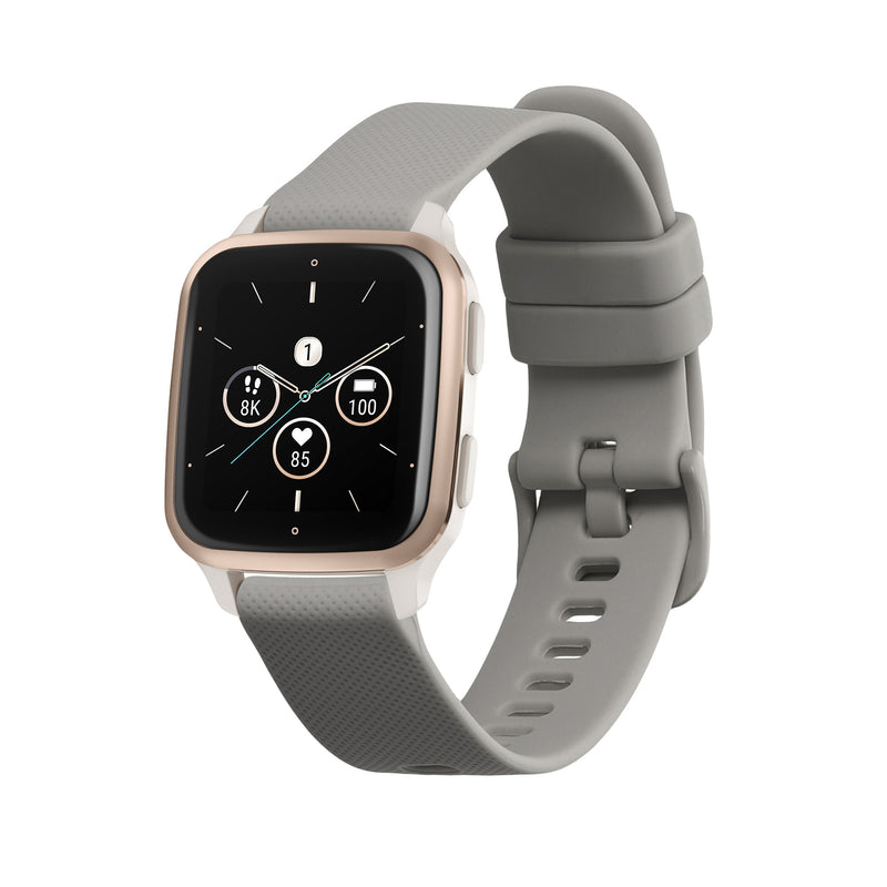 kwmobile Silikon Uhrenarmband für Garmin Venu Sq 2 Music / Sq 2 / Vivoactive 6 / Vivoactive 5 Armband Ersatzarmband für Fitnesstracker Wechselarmband Smartwatch
