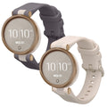 kwmobile Uhrenarmband für Garmin Lily Sport Armband Fitnesstracker Band Set Ersatzarmband Smartwatch