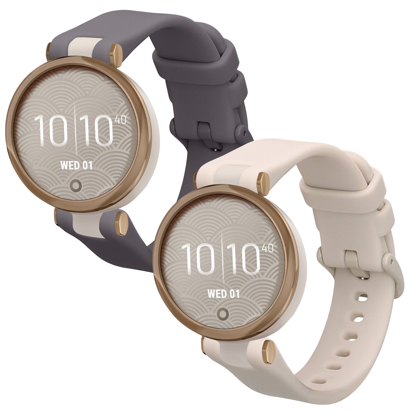 kwmobile Uhrenarmband für Garmin Lily Sport Armband Fitnesstracker Band Set Ersatzarmband Smartwatch
