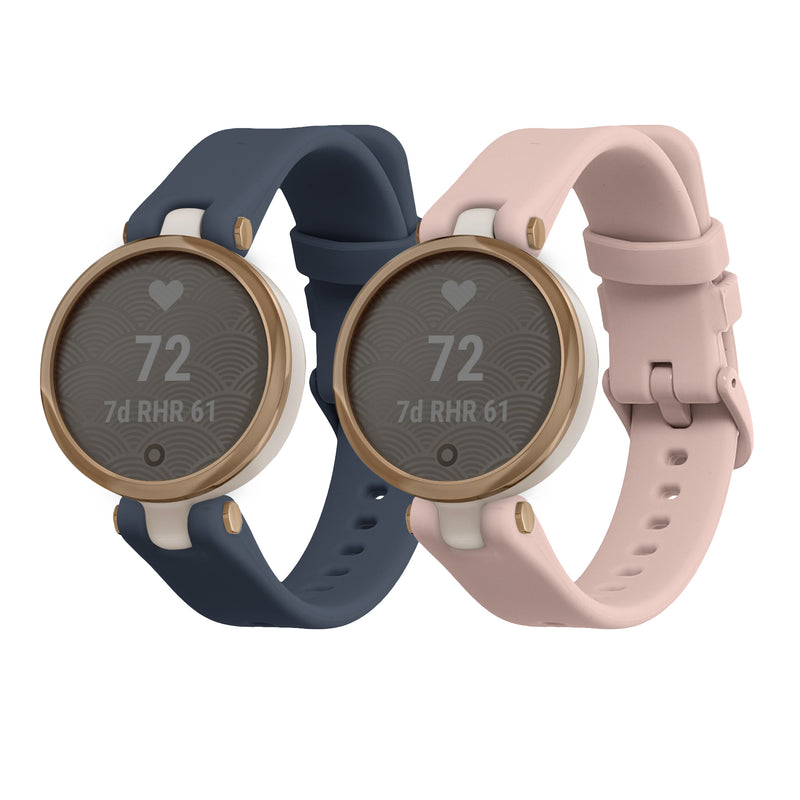 kwmobile Uhrenarmband für Garmin Lily Sport Armband Fitnesstracker Band Set Ersatzarmband Smartwatch