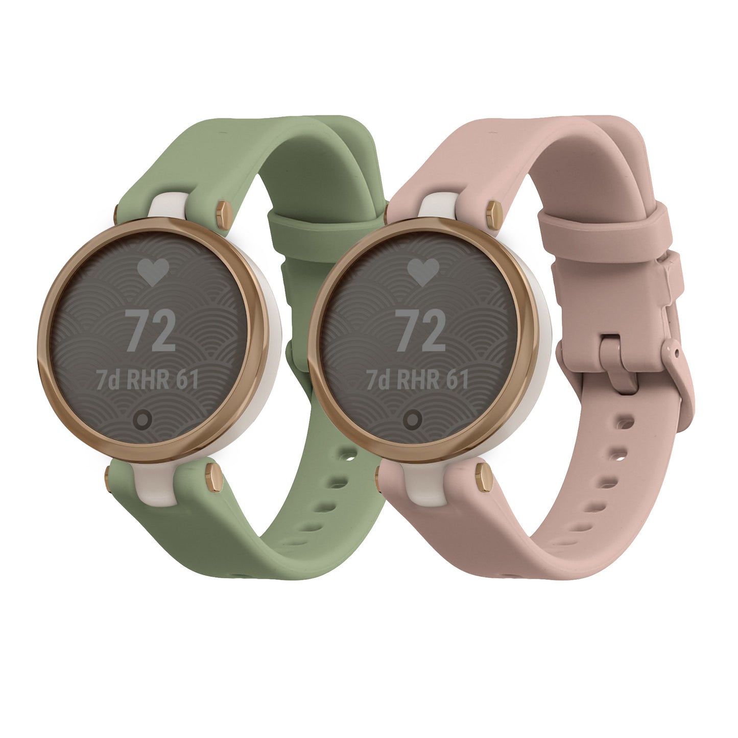 kwmobile Uhrenarmband für Garmin Lily Sport Armband Fitnesstracker Band Set Ersatzarmband Smartwatch