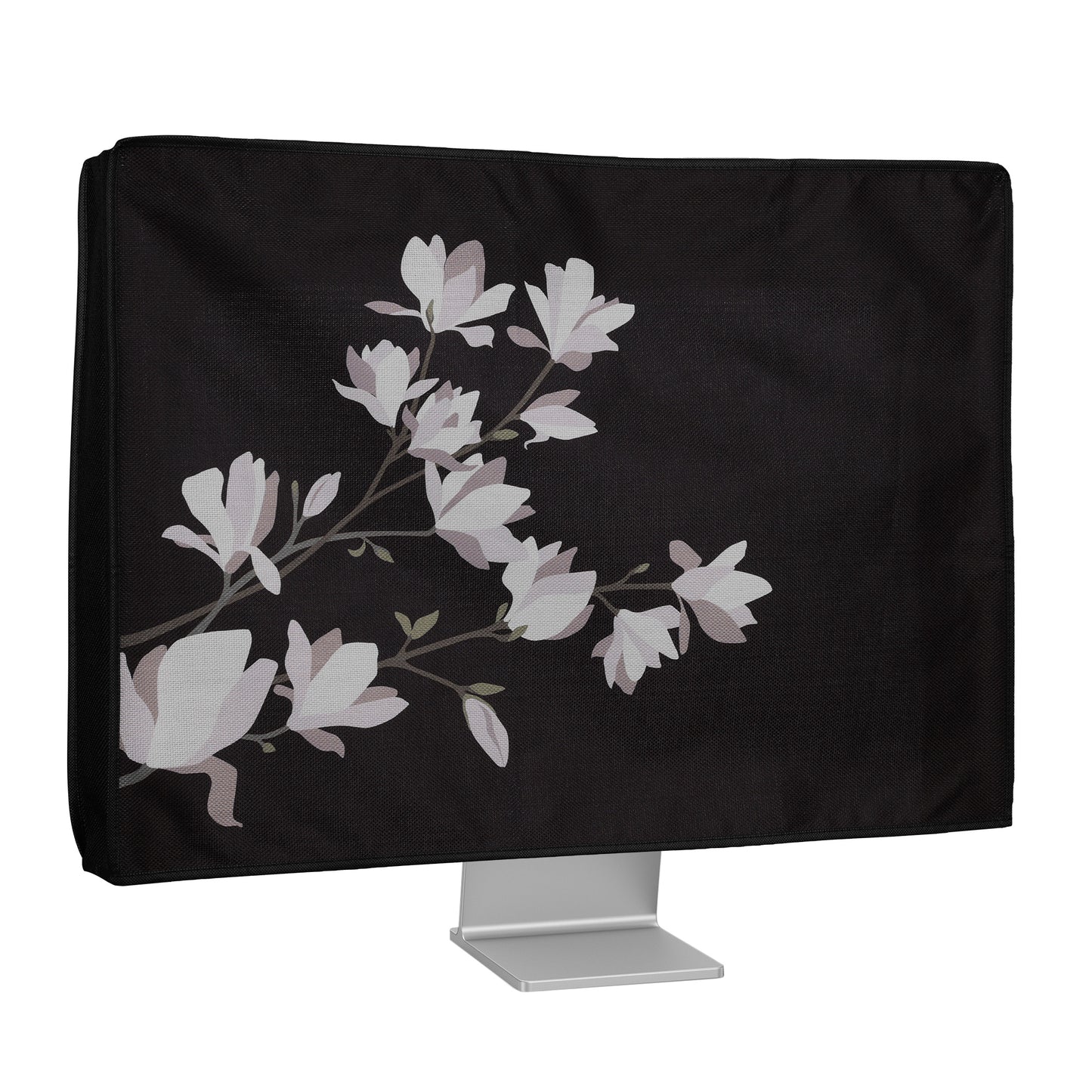 kwmobile Hülle kompatibel mit 24-26" Monitor Schutzhülle Staubschutz Abdeckhaube für PC Bildschirm Computer Screen Cover Staubhaube Haube