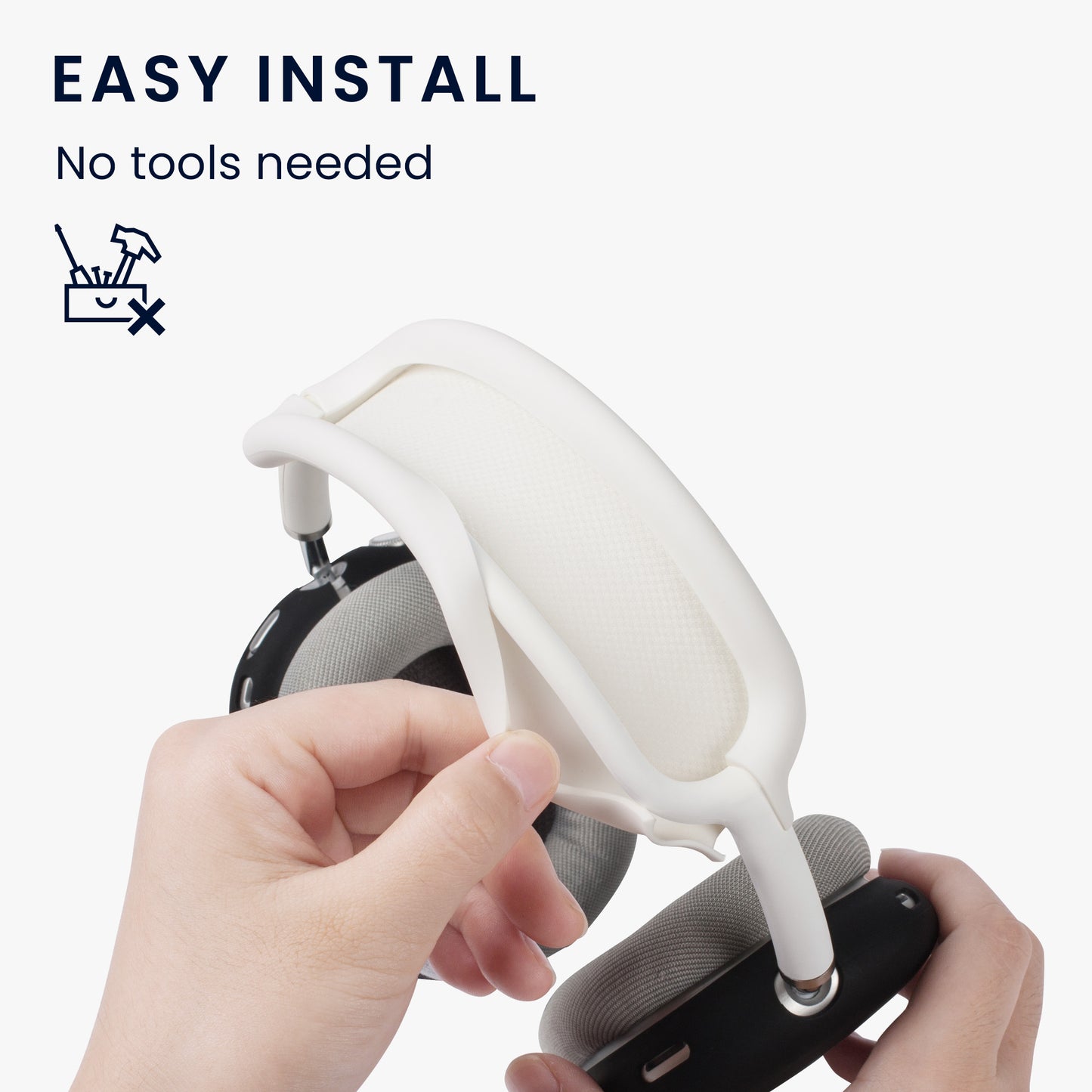 kwmobile Kopfband Abdeckung Ohrpolster Set kompatibel mit Sony WH-1000XM4 / WH-1000XM3 Headband Case Kopfhörer Ersatz Polster Schutz