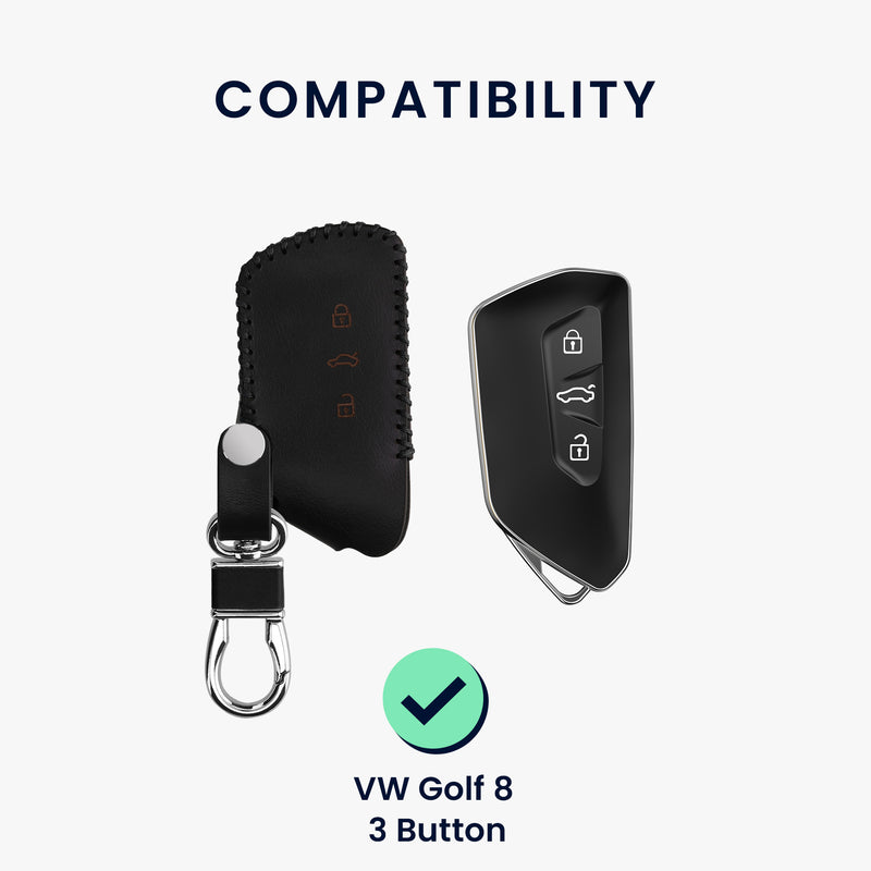 Hülle für VW Golf 8 3-Tasten Autoschlüssel