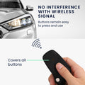 kwmobile Autoschlüssel Hülle kompatibel mit BMW 3-Tasten Funk Autoschlüssel (nur Keyless Go) Schlüsselhülle - Schlüssel Tasche