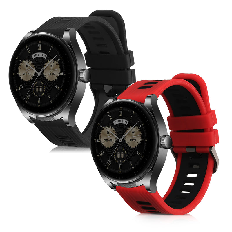 kwmobile Uhrenarmband für Huawei Watch Buds / GT3 SE Armband Fitnesstracker Band Set Ersatzarmband Smartwatch
