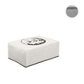 kwmobile Cover kompatibel mit HP DeskJet 2755e / DeskJet 2720e / 2710e / 2820e / 2721e - Tasche Hülle Drucker - Staubschutzhülle Schutzhaube Schutzhülle - Gelb Grün Beige Zitronen mit Blätter Gelb  [dsg03]