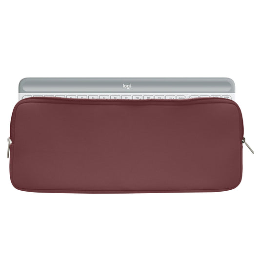 kwmobile Tastatur-Hülle kompatibel mit Logitech MK470 - Neopren Schutzhülle Case Tasche für Tastatur - Neoprentasche für Keyboard - Schwarz Schwarz  