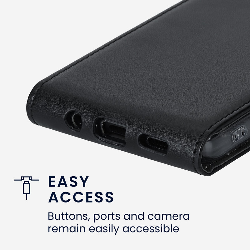 kwmobile Schutzhülle kompatibel mit Samsung Galaxy A14 5G - Flip Case Handyhülle