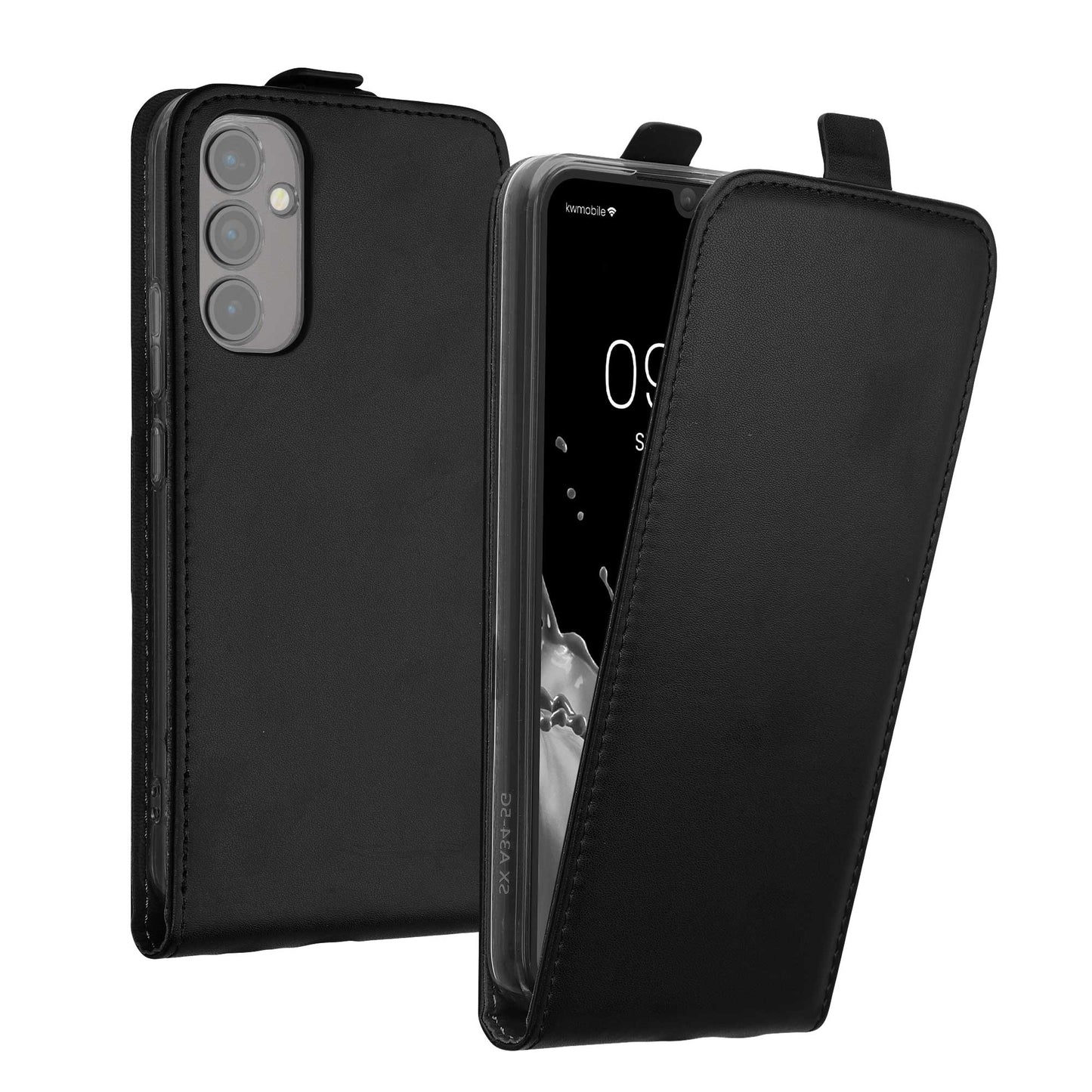 kwmobile Schutzhülle kompatibel mit Samsung Galaxy A34 5G - Hülle Handy - Flip Case Handyhülle