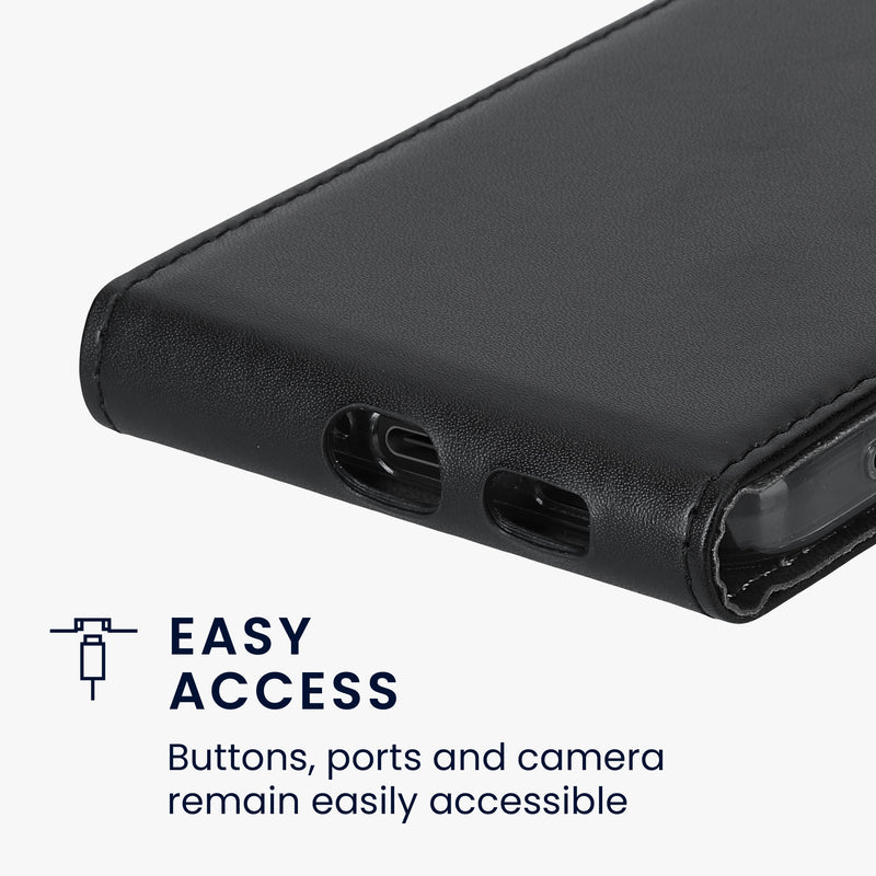 kwmobile Schutzhülle kompatibel mit Samsung Galaxy A34 5G - Hülle Handy - Flip Case Handyhülle